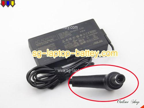 ASUS ROG G531GT-AL017T adapter, 20V 7.5A ROG G531GT-AL017T laptop computer ac adaptor, ASUS20V7.5A150W-6.0x3.7mm