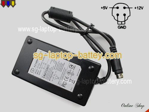  image of COMING DATA CP1205 ac adapter, 12V 2A CP1205 Notebook Power ac adapter COMINGDATA12V2A24W-4PIN