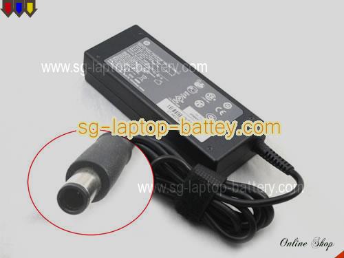 HP PAVILION G6-1D47CL adapter, 19.5V 4.62A PAVILION G6-1D47CL laptop computer ac adaptor, HP19.5V4.62A90W-7.4x5.0mm-B