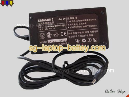 SAMSUNG VP-D70 adapter, 8.4V 1.5A VP-D70 laptop computer ac adaptor, SAMSUNG8.4V1.5A13W-4.0x1.7mm