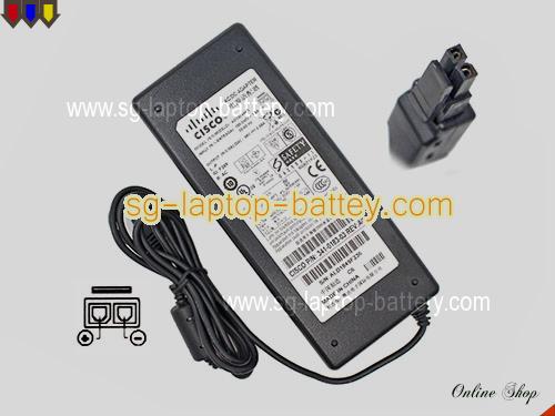 CISCO ASA 5505 adapter, 48V 2.08A ASA 5505 laptop computer ac adaptor, CISCO48V2.08A99W-2PIN