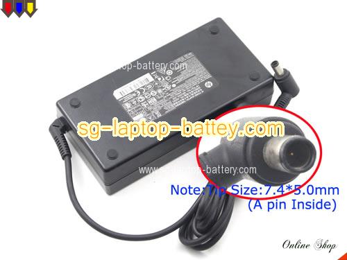 EVOO EG-LP5-BK adapter, 19.5V 9.23A EG-LP5-BK laptop computer ac adaptor, HP19.5V9.23A180W-7.4x5.0mm