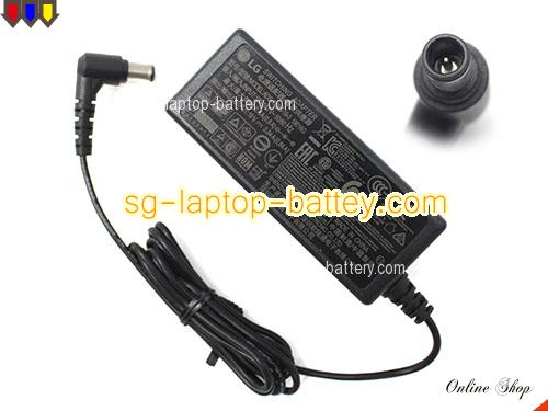 LG 25UM58-P adapter, 19V 0.84A 25UM58-P laptop computer ac adaptor, LG19V0.84A16W-6.5x4.4mm