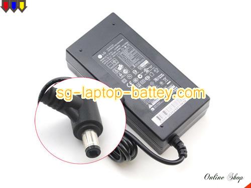 LG 22LS350S adapter, 24V 2.7A 22LS350S laptop computer ac adaptor, LG24V2.7A65W-5.5x2.5mm