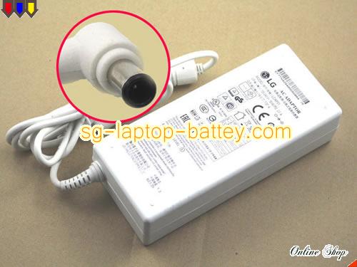 LG 27UD88W adapter, 19V 7.37A 27UD88W laptop computer ac adaptor, LG19V7.37A140W-6.5x4.4mm-W