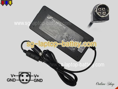  image of FSP H00000588 ac adapter, 24V 3.75A H00000588 Notebook Power ac adapter FSP24V3.75A90W-4Pin