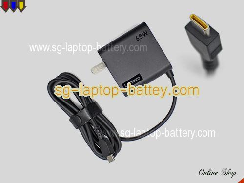 LENOVO X280 adapter, 20V 3.25A X280 laptop computer ac adaptor, LENOVO20V3.25A65W-Type-C-US-B