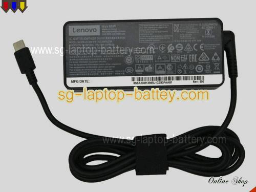 LENOVO X280 adapter, 20V 3.25A X280 laptop computer ac adaptor, LENOVO20V3.25A65W-Type-c