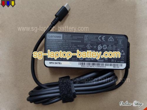 LENOVO X270 720S-13ARR adapter, 20V 2.25A X270 720S-13ARR laptop computer ac adaptor, LENOVO20V2.25A45W-Type-c