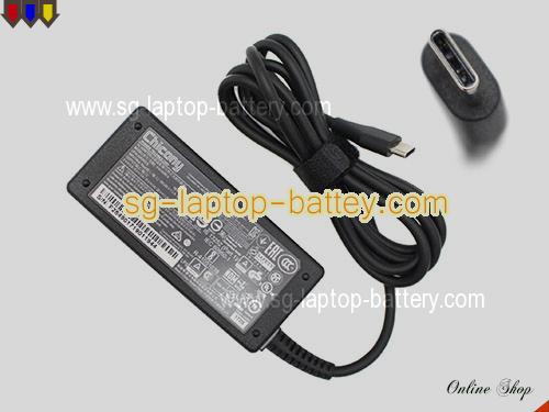 ACER SWIFT7 SPIN7 adapter, 20V 2.25A SWIFT7 SPIN7 laptop computer ac adaptor, Chicony20V2.25A45W--TYPE-C