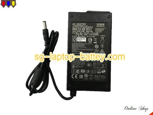 AOC LM720A adapter, 12V 3.75A LM720A laptop computer ac adaptor, PHILIPS12V3.75A45W-5.5x2.5mm