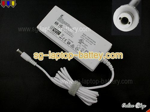  image of FLYPOWER PS65B180Y3000S ac adapter, 18V 3A PS65B180Y3000S Notebook Power ac adapter FLYPOWER18V3.0A54W-5.5x2.5mm-W