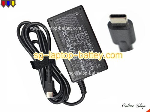  image of HP L67440-001 ac adapter, 20V 3.25A L67440-001 Notebook Power ac adapter HP20V3.25A65W-Type-C-CA21