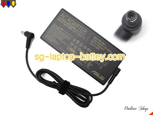 ASUS ZENBOOK 15 UX534FT-DB77 adapter, 20V 6A ZENBOOK 15 UX534FT-DB77 laptop computer ac adaptor, ASUS20V6A120W-6.0x3.7mm