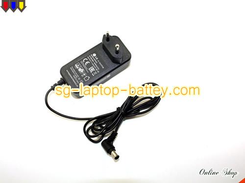 LG 24MK400H adapter, 19V 0.84A 24MK400H laptop computer ac adaptor, LG19V0.84A16W-6.5x4.4mm-EU