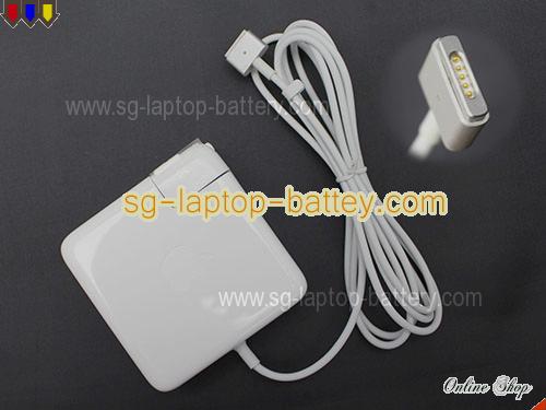 APPLE MC976CH/A adapter, 20V 4.25A MC976CH/A laptop computer ac adaptor, APPLE20V4.25A85W-T5-W