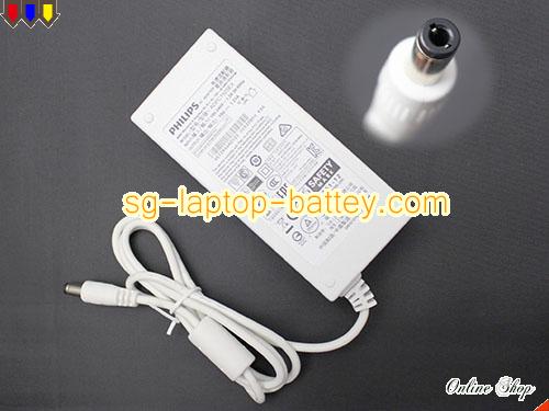 AOC B1 24B1H23.6 LED adapter, 19V 1.31A B1 24B1H23.6 LED laptop computer ac adaptor, PHILIPS19V1.31A25W-5.5x2.5mm-W