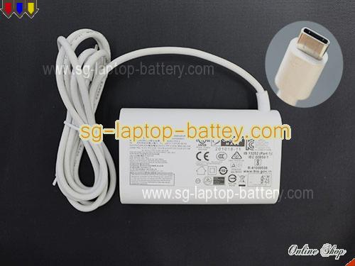 LG GRAM 16 16Z90P adapter, 20V 3.25A GRAM 16 16Z90P laptop computer ac adaptor, LG20V3.25A65W-Type-C-W