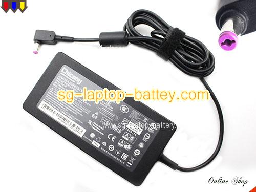 ACER ASPIRE A715-74G adapter, 19.5V 6.92A ASPIRE A715-74G laptop computer ac adaptor, CHICONY19.5V6.92A135W-5.5x1.7mm-thin