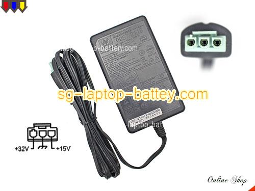 HP DESKJET 2368 adapter, 32V 0.563A DESKJET 2368 laptop computer ac adaptor, HP32V0.563A20W-Molex-3PIN