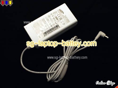 SAMSUNG S32E590C adapter, 14V 4.14A S32E590C laptop computer ac adaptor, SAMSUNG14V4.14A58W-6.5x4.4mm-W