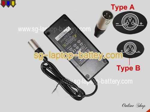  image of SANS SSLC084V42 ac adapter, 42V 2A SSLC084V42 Notebook Power ac adapter SANS42V2A84W-3PIN