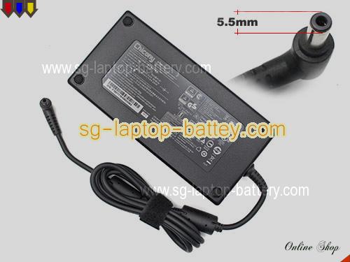 XMG APEX 15 adapter, 19.5V 11.8A APEX 15 laptop computer ac adaptor, CHICONY19.5V11.8A230W-5.5x2.5mm