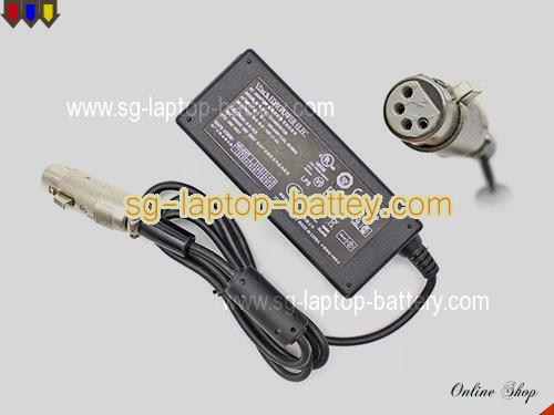  image of EDAC EA10681N-120 ac adapter, 12V 5A EA10681N-120 Notebook Power ac adapter EDAC12V5A60W-KN4holes