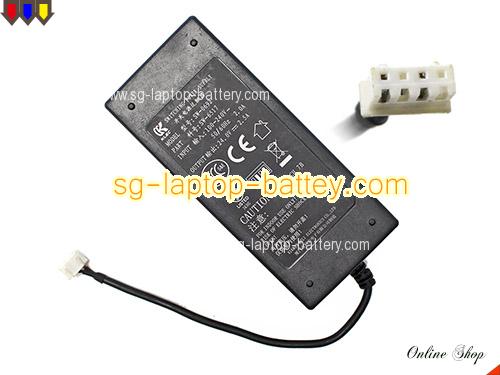  image of KLEC SW-6517 ac adapter, 24V 2.5A SW-6517 Notebook Power ac adapter KLEC24V2.5A60W-M1H4K4P