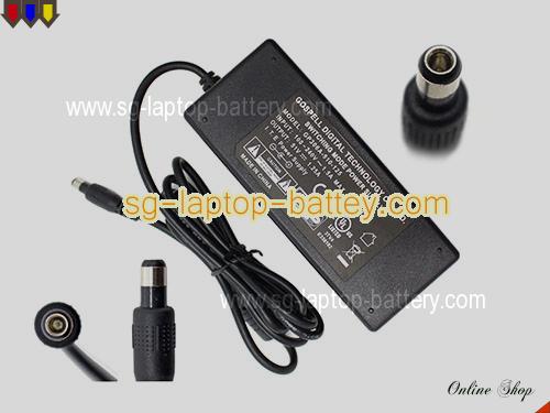  image of GOSPELL GP306A-510-125 ac adapter, 51V 1.25A GP306A-510-125 Notebook Power ac adapter GOSPELL51V1.25A63.75W-5.5x2.5mm