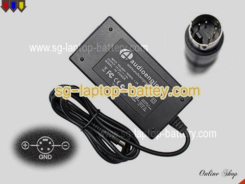 AUDIOENGINE N22 adapter, 17.5V 1.8A N22 laptop computer ac adaptor, AUDIOENGINE17.5V1.8A31.5W-5PIN