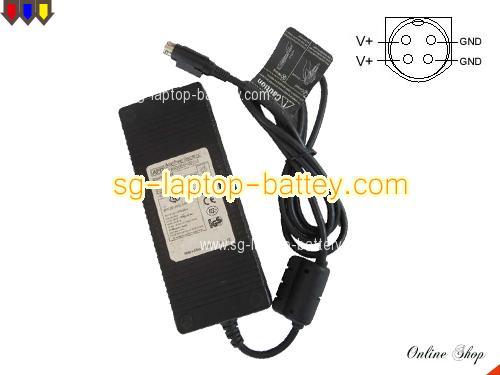  image of APD DA-120A24 ac adapter, 24V 5A DA-120A24 Notebook Power ac adapter APD24V5A120W-4Pins-ZZYF