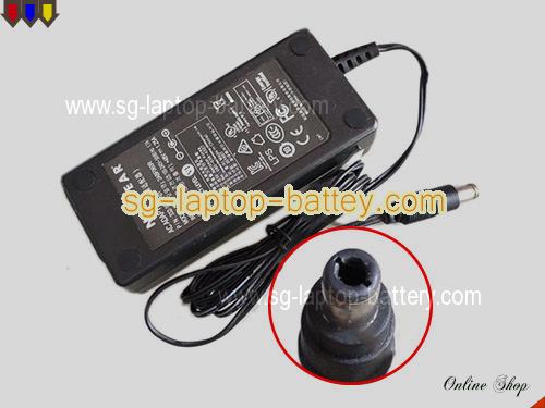  image of NETGEAR 332-10771-01 ac adapter, 48V 1.25A 332-10771-01 Notebook Power ac adapter NETGEAR48V1.25A60W-6.3x3.0mm