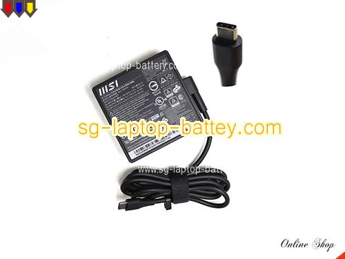  image of MSI A100AP05P ac adapter, 20V 5A A100AP05P Notebook Power ac adapter MSI20V5A100W-TYPE-C-SQ