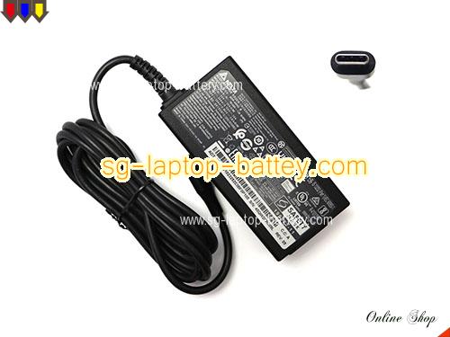 ACER CHROMEBOOK SPIN 311 CP311-2H-C3DE adapter, 20V 2.25A CHROMEBOOK SPIN 311 CP311-2H-C3DE laptop computer ac adaptor, DELTA20V2.25A45W-Type-C-45HGB