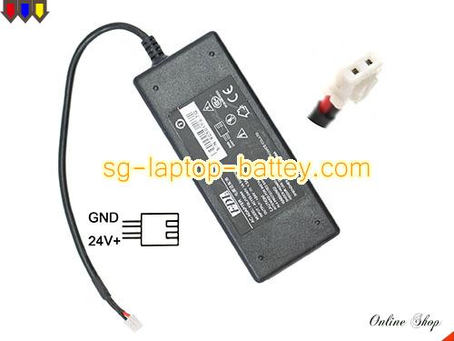 GPRINTER GP-L80250II adapter, 24V 1.5A GP-L80250II laptop computer ac adaptor, FDL24V1.5A36W-2Pins