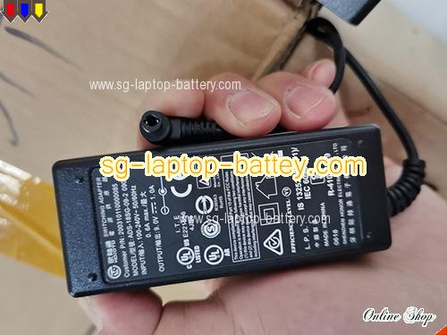  image of HUNTKEY HKA00909010-BF ac adapter, 9V 1A HKA00909010-BF Notebook Power ac adapter HOIOTO9V1A9W-5.5x2.5mm