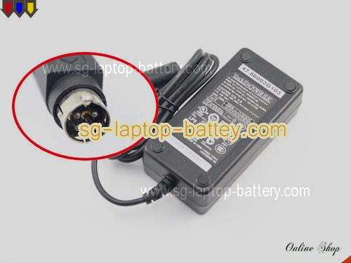  image of EDAC DPG2560G ac adapter, 12V 5A DPG2560G Notebook Power ac adapter EDAC12V5A60W-4PIN