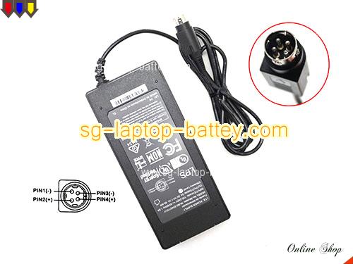  image of ITE NU60S540110L1 ac adapter, 54V 1.1A NU60S540110L1 Notebook Power ac adapter ITE54V1.1A59.4W-4PIN-ZZYF