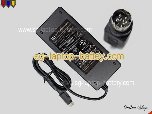 FJ 6648US3-C adapter, 12V 6.5A 6648US3-C laptop computer ac adaptor, FJ12V6.5A78W-4PIN-ZZYF