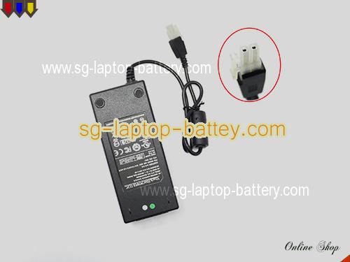  image of EDAC 43121101050 ac adapter, 24V 5A 43121101050 Notebook Power ac adapter EDAC24V5A120W-2PIN