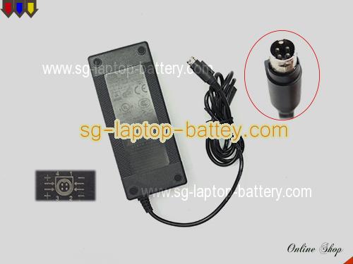  image of GVE GM150-2400500 ac adapter, 24V 5A GM150-2400500 Notebook Power ac adapter GVE24V5A120W-4PIN-ZZYF