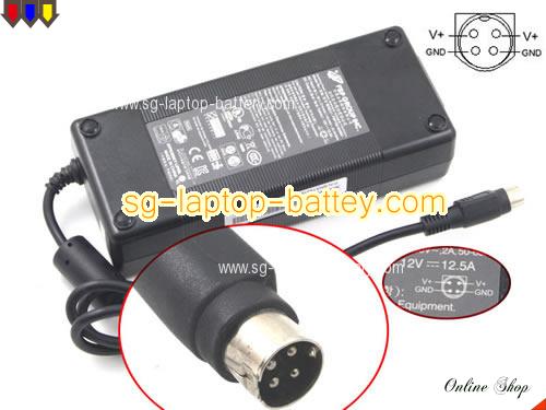 BOSCH VJD-7000 adapter, 12V 12.5A VJD-7000 laptop computer ac adaptor, FSP12V12.5A150W-4PIN