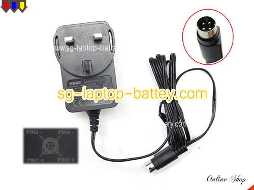  image of MOSO MSAC1500IC12018PGB ac adapter, 12V 5A MSAC1500IC12018PGB Notebook Power ac adapter MOSO12V1.5A18W-4PIN-UK