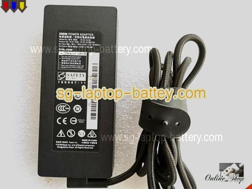 RAZER RZ09-0368CE63-R3B1 adapter, 19.5V 10.26A RZ09-0368CE63-R3B1 laptop computer ac adaptor, Razer19.5V10.26A200W-3holes