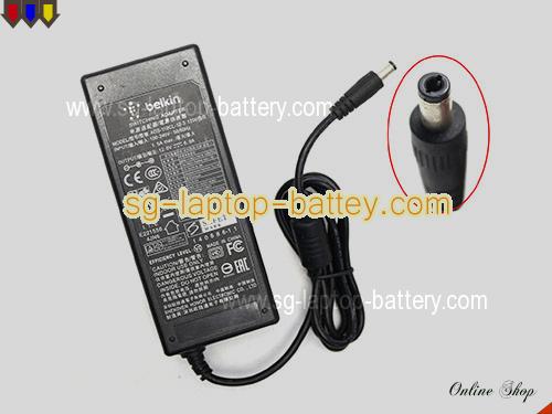  image of BELKIN ADS-110CL-12-13 ac adapter, 12V 6A ADS-110CL-12-13 Notebook Power ac adapter BELKIN12V6A72W-5.5x2.5mm