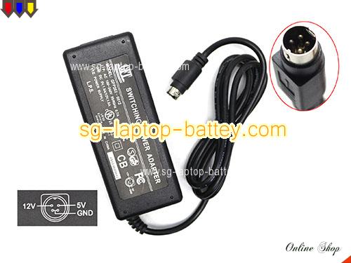  image of GFT GFP252-0512 ac adapter, 12V 1.5A GFP252-0512 Notebook Power ac adapter GFT12V1.5A18W-4PIN-SZXF