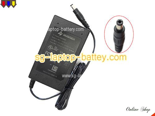  image of APD DA-60Y12 ac adapter, 12V 5A DA-60Y12 Notebook Power ac adapter APD12V5A60W-5.5x2.1mm-B