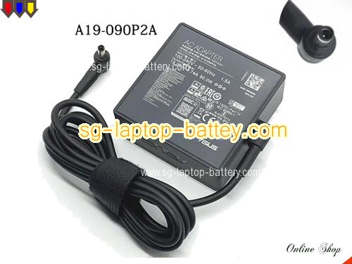 ASUS ZENBOOK UX533F adapter, 19V 4.74A ZENBOOK UX533F laptop computer ac adaptor, ASUS19V4.74A90W-4.5x3.0mm-SQ-A19090P2A