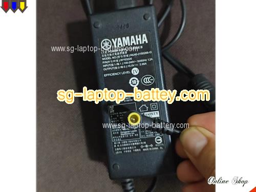 YAMAHA PDX-50 adapter, 15V 2.66A PDX-50 laptop computer ac adaptor, YAMAHA15V2.66A40W-6.5x4.4mm-B